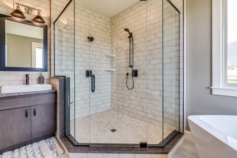Glass-Enclosed Showers